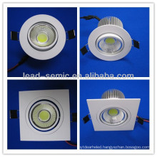 100mm diameter LED downlight COB10W